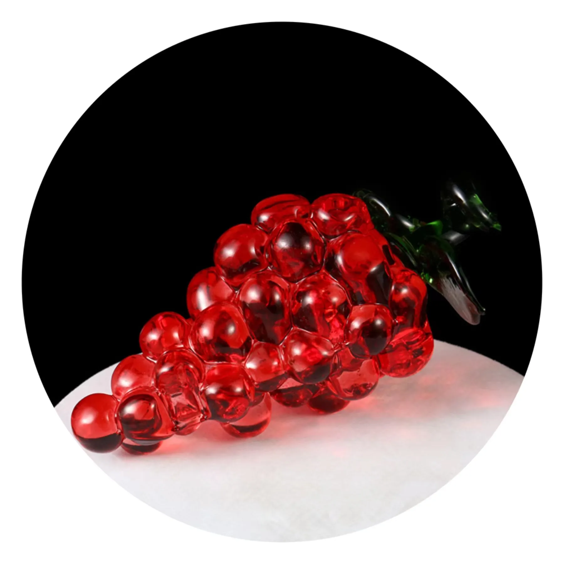 Crystal Green Pepper Red Pepper Living Room Decorative Crystal Ornaments Souvenir Home Wedding Decoration