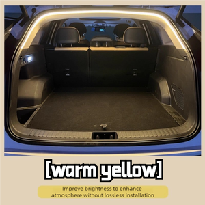 2 cái LED DRL xe chạy ban ngày ánh sáng không thấm nước tự động đèn pha trắng lần lượt tín hiệu màu vàng phanh dòng chảy đèn 12V - Product Image 2