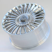 Jantes forgées 5x112 PCD en alliage d'aluminium, processus de polissage d'usine d'origine pour Mercedes- E300/E-Class/S400/S300/C200/GLA/GLE