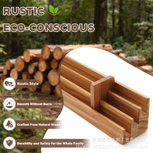 Soporte de madera para cartas de juego con ranuras ensanchadas para adultos y niños, accesorio para juegos de escritorio - Product Image 4