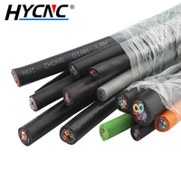 HYCNC Abgeschirmtes Flexibles Kupferkabel 3/4/5/6 Adern PVC-Isoliertes Steuerkabel für Holzbearbeitungs-CNC-Maschinen Ersatzteile