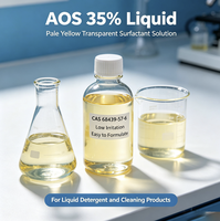 AOS 92% Poudre de Sulfonate d'Alpha-Oléfine de Sodium CAS 68439-57-6, Tensioactif Anionique pour Lessive et Liquide Vaisselle