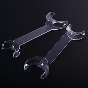 Retractor Bucal Intraoral para Mejillas y Labios, Abridor de Boca de Doble Cabeza en Forma de T, Herramienta Ortodóntica Dental, Retractor Quirúrgico (Pequeño, Transparente) - Product Image 5