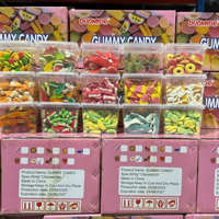 Bonbons halal personnalisés en usine, bonbons chinois en vrac, saveur sucrée et acidulée, gelée, bonbons gélifiés et confiseries, fête d'Halloween