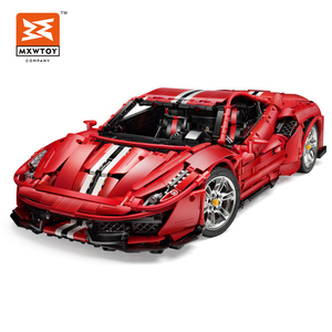 Trung quốc đồ chơi cada <span class=keywords><strong>Master</strong></span> c61042 Ý siêu đua xe 1/8 RC tốc độ gạch xe technicals xây dựng khối thiết lập - Product Image 2
