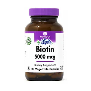 OEM all'ingrosso integratore alimentare prodotti nutrizionali biotina capsule con vitamina aiuta la pelle dei capelli unghie Vegan biotina capsule