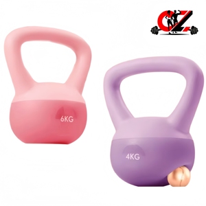 Wholesale Eco Soft PVC <strong>Kettlebell</strong> Filled With Steel Sand Home Fitness Training <strong>Weight</strong> Support Custom Logo - Product Image 2
