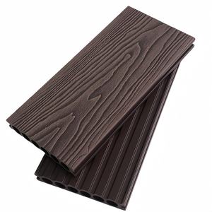 Conception antidérapante de pont composite facile d'entretien pour application extérieure Revêtement de sol composite en <span class=keywords><strong>bois</strong></span> et plastique Non toxique - Product Image 4