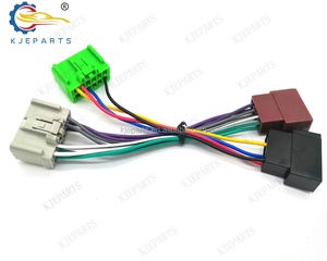 8针母至12针公连接器电缆国际标准化组织适配器线束，适用于沃尔沃1998汽车音频播放器 - Product Image 4