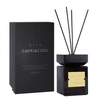 Bouteille diffuseur à roseaux en verre 500 ml – Décoration de luxe pour la maison, parfum d'ambiance, aromathérapie, grande capacité, vente en gros