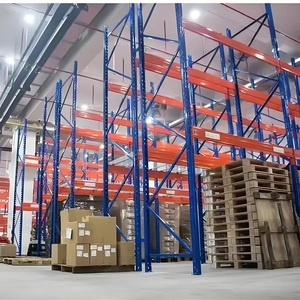 Custom Professional Warehouse Storage <strong>Solutions</strong> Heavy Duty Adjustable Pallet <strong>Racking</strong> Systems - Product Image 4