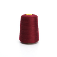 Vente en gros usine teinture 120 grammes 100% fil à coudre en polyester filé 40/2 5000 mètres