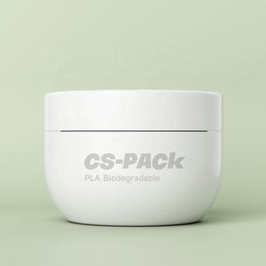 Boîte d'emballage personnalisé de luxe vide plat mini mat noir blanc rose pot de crème hydratante visage en plastique PP pour crème - Product Image 3