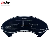 Pour Audi A4 A5 S5 R8 2009-2016 Tableau de bord Compteur de vitesse LCD Affichage numérique