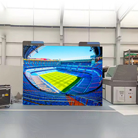 Mur vidéo LED HD couleur pleine pour location, écran LED extérieur pour stades de football et de rugby et événements en direct