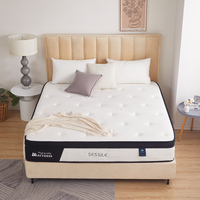 Kit de matelas à roulettes, boîte à mémoire de forme, bobine à ressort avec matelas, vente en gros