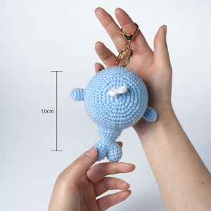 Nouveaux kits de crochet faits main en forme d'animaux amigurumi pour débutants, kits de fabrication de porte-clés DIY - Product Image 4