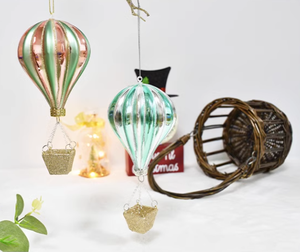 Decoración navideña de cristal pintado personalizado, mini adornos navideños inastillables, adorno para árbol de Navidad - Product Image 5