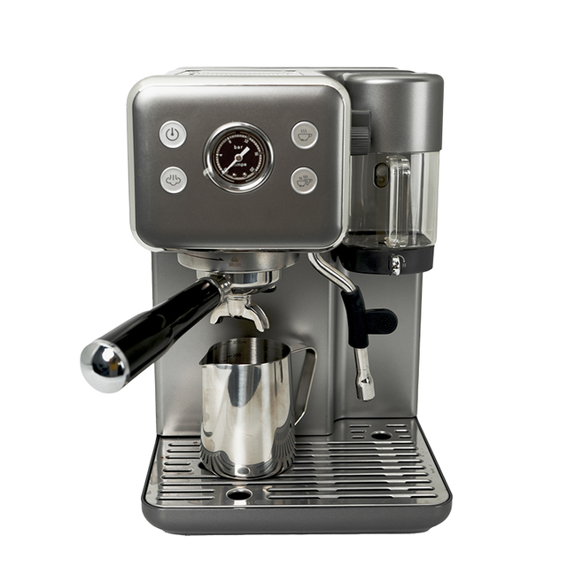 Energy Efficient Electric Fully Automatic Coffee Machine 20 Bars High Pressure Brewing System French Support Commercial Use