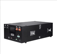 Kit de boîtier métallique horizontal Docan Energy 200A BMS Inverter DIY avec bornes M8, disjoncteur DC et module WiFi Daren