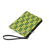 Porte-monnaie de voyage portable de haute qualité, personnalisé avec le design de l'alphabet grec Chi Eta Phi Sisters, avec porte-carte d'identité