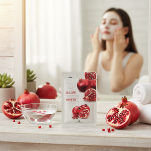 Pomegranate Essential Facial Mask Sheet for Skincare - Product Image 3