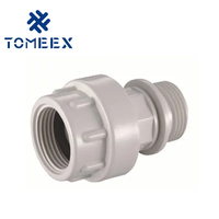 Baru Harga tahan lama kompetitif pipa PVC Fitting BS standar PVC klip untuk pasokan air