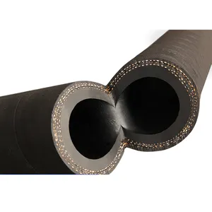 Tubo flessibile di gomma del radiatore di aspirazione di gomma della manica ad alta temperatura del Silicone del doppio strato