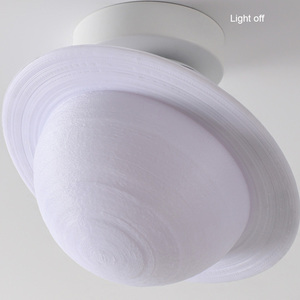 Plafonnier minimaliste moderne nordique planète de conception créative pour l'éclairage de balcon de couloir de porche pour la pièce moderne - Product Image 3