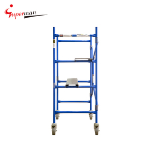 Pasokan pabrik Q235 plataforma perancah bingkai H baja galv Anis perancah tangga Jangkauan Jalan Yang dapat dilipat - Product Image 3