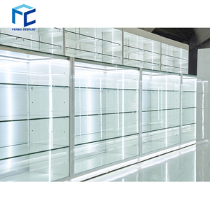 Hiện đại thuốc lá <span class=keywords><strong>Showcase</strong></span> Smoke-Shop-<span class=keywords><strong>Display</strong></span> trường hợp zyn khói cửa hàng đồ nội thất Kính tường LED hiển thị tủ với đèn - Product Image 2