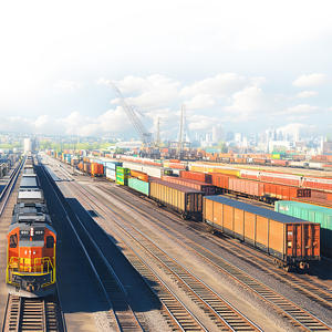 Cina europa merci + servizi di spedizione espressa in tutto il mondo che forniscono DDP FBA per il trasporto merci ferroviario dalla cina all'europa - Product Image 1