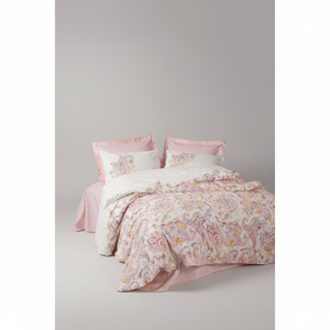 Juego de Fundas de Almohada de Algodón Estilo Bohemio, Color Rosa, 4 Piezas, Diseño Floral para el Hogar - Product Image 2