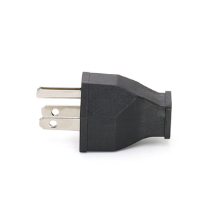 Wholesale15A125V अमेरिकी मानक शक्ति तारों प्लग जापान अमेरिका rewireable प्लग औद्योगिक प्लग - Product Image 4