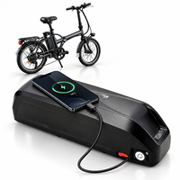 Batterie Hailong 52V 48V rechargeable 30Ah 20Ah au lithium-ion pour vélo électrique, vente en gros OEM