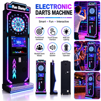 Cible de fléchettes électronique professionnelle, notation intelligente, écran LED, fonctionne avec des pièces de monnaie, salle de jeux, bar