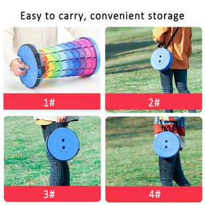 <span class=keywords><strong>Tabouret</strong></span> pliant à hauteur réglable de haute qualité moderne pour l'atelier de stockage à domicile utilisation en plein air irrésistible irisé PP entier - Product Image 6