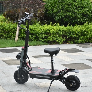 สกู๊ตเตอร์ไฟฟ้าสองล้อ USA Stock ยาง 11 นิ้ว 60V มอเตอร์คู่ ขับขี่ระยะไกล 3000W*2 แบตเตอรี่ลิเธียมทรงพลัง - Product Image 3