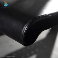 Support de rack pour machines à plateaux de poids pour soulevés de cuisses et extensions de jambes, permettant des soulevés de cuisses à une jambe ou des extensions de jambes assises