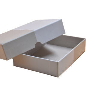 wholesale small Elegant lift-off lid shoulder neck lid and base boxes gift package 2 pieces rigid paper box