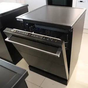 Haupt küche 810mm eingebauter Geschirrs püler Hoch temperatur reinigung automatischer Trockner Geschirrs püler