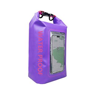 Bolsa Impermeable de PVC de 2L con Pantalla Táctil y Logotipo Personalizado para Natación, Senderismo, Rafting, Surf y Navegación, con Correa para el Hombro - Product Image 5