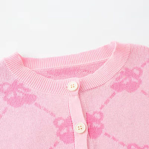 Suéteres Cárdigan de Boutique para Niñas, Estilo Princesa con Botones, Colección Otoño-Invierno-Primavera 2026 - Product Image 3