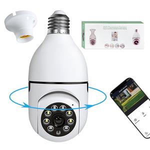 0728 2.4g Wireless 360 Ptz Light Bulb Camera E27 Screw Base Multifunctional <b>Ip</b> Security White Led Wifi Cctv - Product Image 4