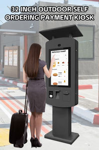 Kiosque en libre-service Sinmar résistant aux intempéries et imperméable, kiosque d'enregistrement automatique, kiosque <span class=keywords><strong>de</strong></span> commande et <span class=keywords><strong>de</strong></span> <span class=keywords><strong>paiement</strong></span> en libre-service pour hôtel, restaurant, extérieur - Product Image 3