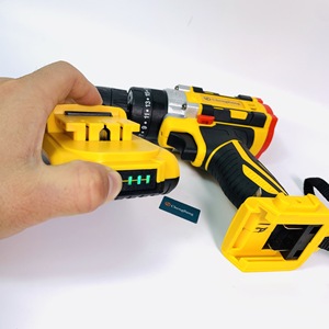Juego de 25 Piezas de Taladro Inalámbrico Portátil de Litio, Taladro de Impacto Recargable 3 en 1, Kit de Destornillador para el Hogar A01 - Product Image 5