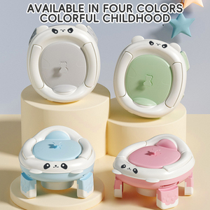 2025 SUNNUO Cute Portable <strong>Travel</strong> <strong>Potty</strong> Seat Foldable PP Material Kids and Babies Training Toilet New for Travelling - Product Image 3