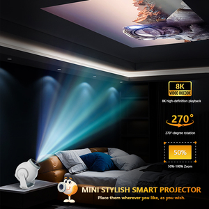 EU Topleo Mini <b>Projector</b> Hy300 Pro Projecteur Short Throw 4k Home Screen Video LCD <b>Android</b> Smart Hy300 Portable <b>Projectors</b> - Product Image 4