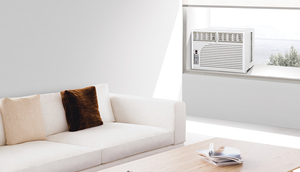 เครื่องปรับอากาศแบบติดหน้าต่าง 12000 BTU ระบบทำความเย็นและความร้อน ประสิทธิภาพสูง สำหรับบ้านและสำนักงาน - Product Image 4