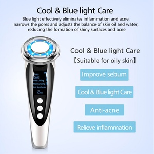 Masajeador Facial Multifuncional con Vibración para Rejuvenecimiento de la Piel, Cuidado Facial con Frío y Calor, Equipo de Masaje Facial - Product Image 2